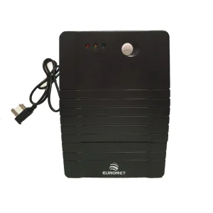 یو پی اس یورونت 1200 ولت آمپر همراه با 2 عدد باتری 12V-7A لاین اینترکتیو